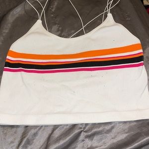 no boundaries crop top large very stretchy soft spaghetti straps